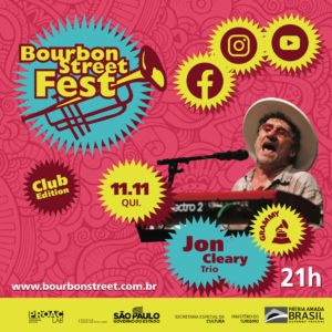 21h00 • Jon Cleary • Bourbon Street Fest Club Edition