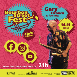19h30 • Gary Brown • Bourbon Street Fest Club Edition