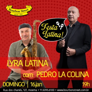 19h30 • Lyra Latina com Pedro La Colina
