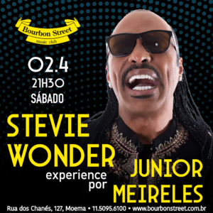 21h30 • Junior Meireles • Stevie Wonder Experience
