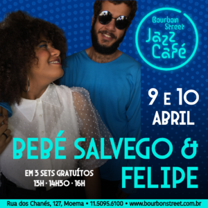 13h00 • Bebé Salvego & Felipe • BS Jazz Café