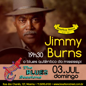 19h30 • THE BLUES SESSIONS (Winter Edition) Jimmy Burns