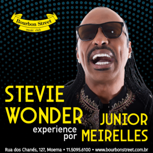 22h00 • SOUL • STEVIE WONDER NIGHT by JUNIOR MEIRELLES & JOABE REIS BAND