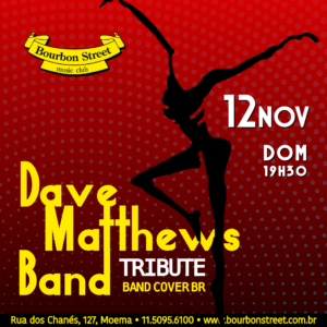 19h30  •  ROCK   •   DAVE MATTHEWS BAND TRIBUTE by DMB COVER BRASIL